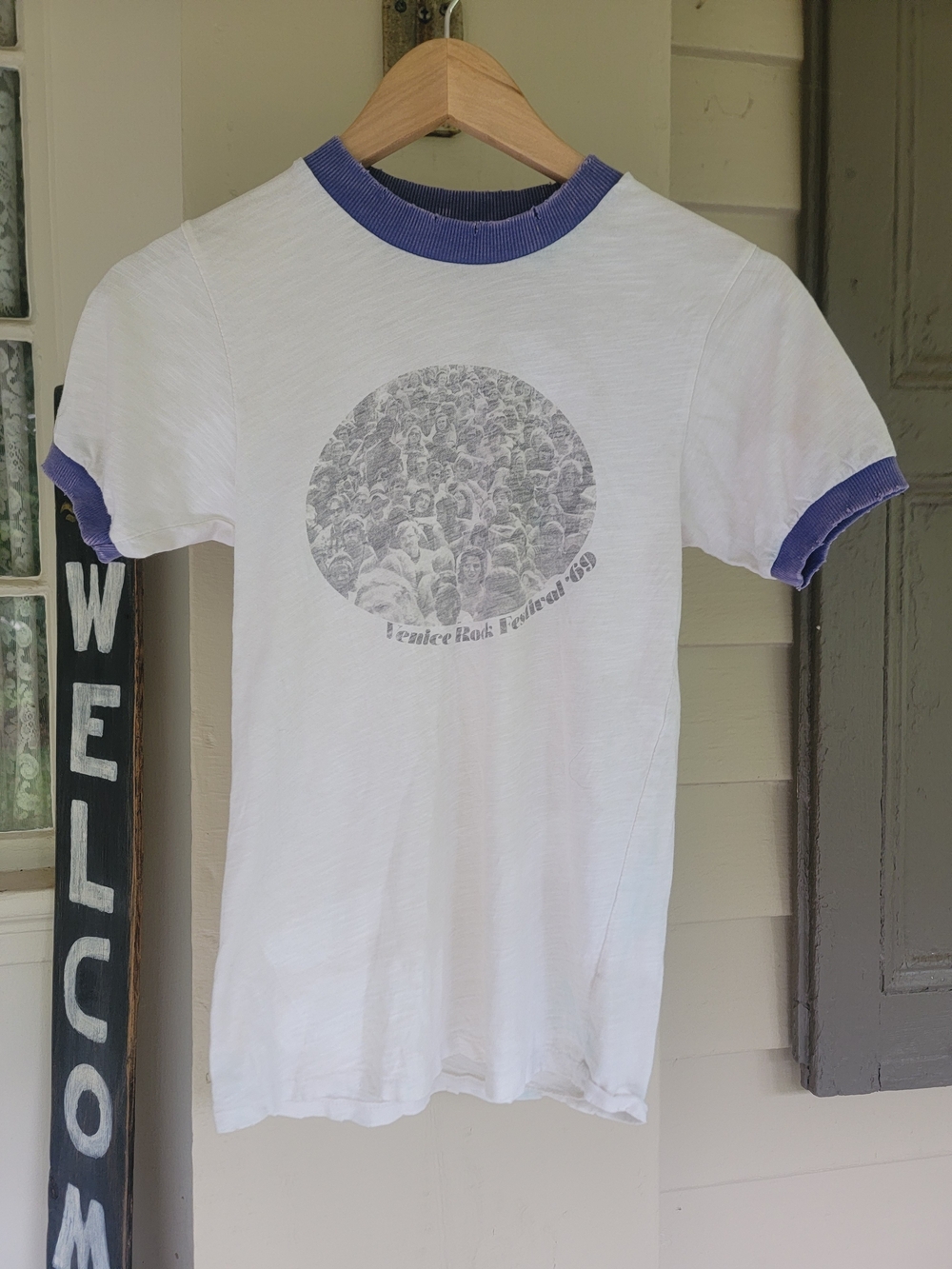 Stoned Immaculate Venice Rock Festival 1969 Ringer Tee Tshirt